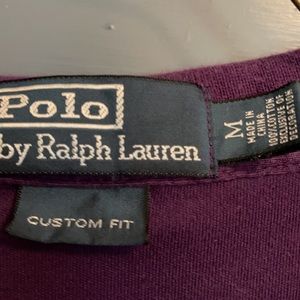 Men’s purple polo medium